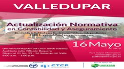evento Actualización Normativa en Contabilidad y Aseguramiento - cerrado