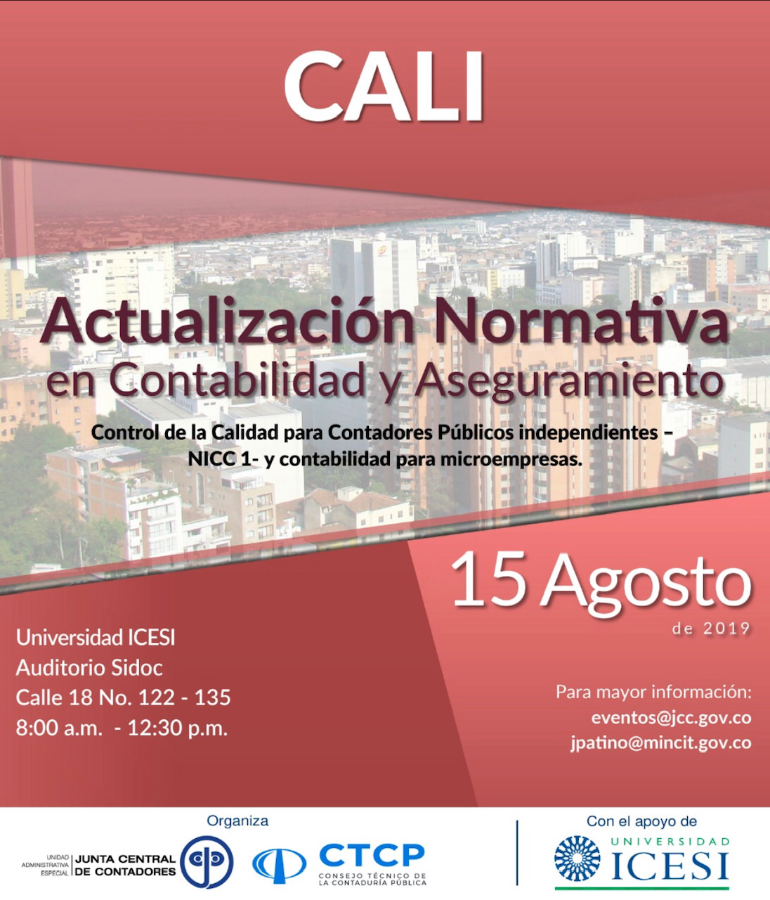 evento Actualización Normativa en Contabilidad y Aseguramiento