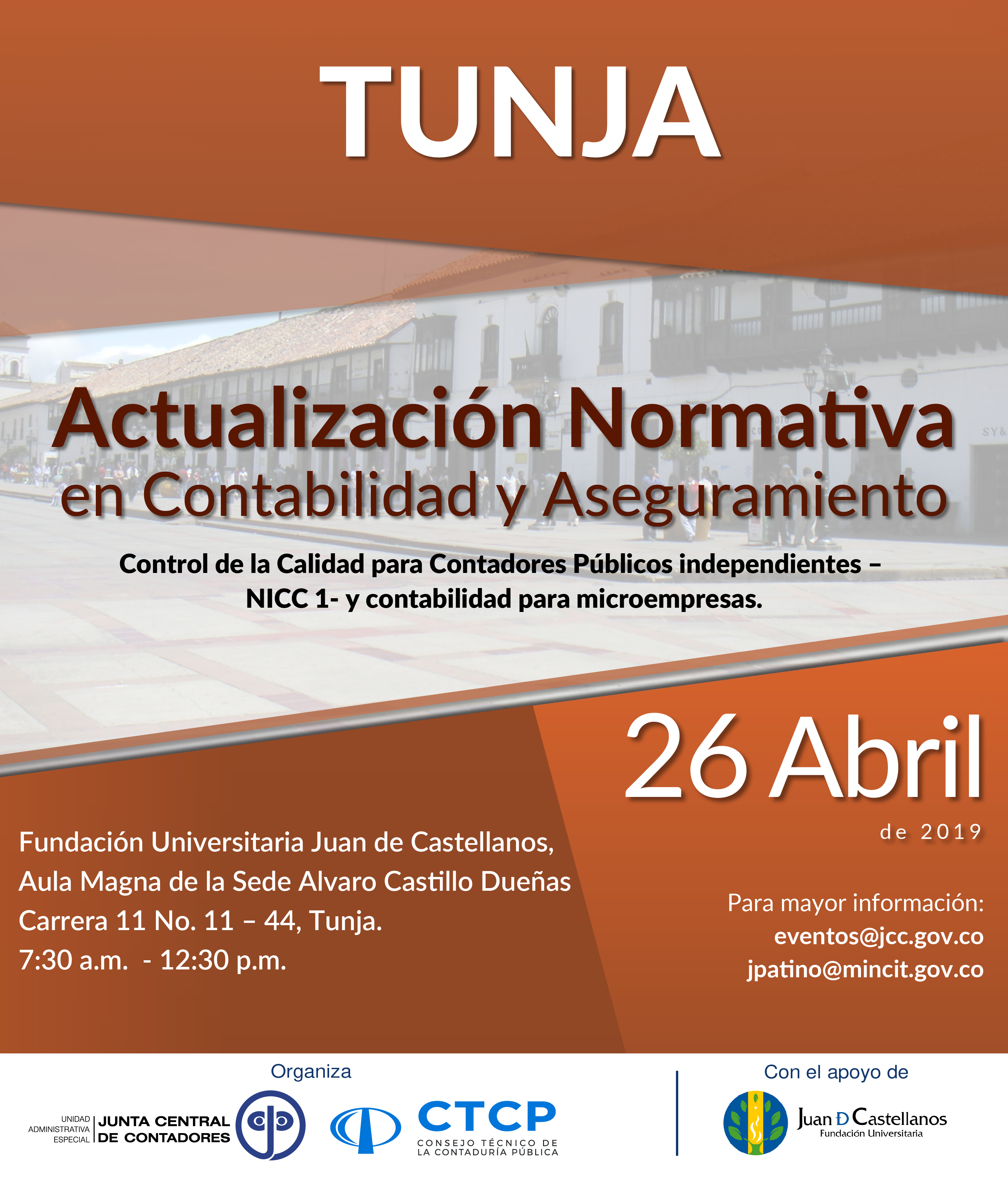 evento Actualización Normativa en Contabilidad y Aseguramiento