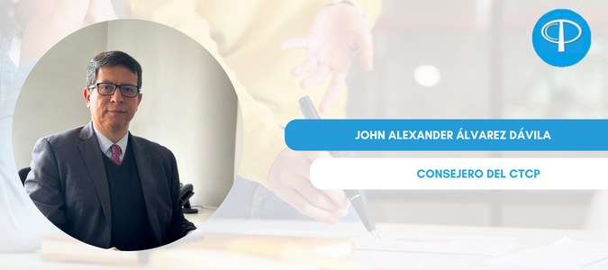 Imagen principal de la noticia John Alexander Álvarez Dávila es designado como consejero del CTCP