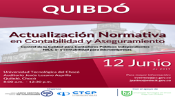 evento Actualización Normativa en Contabilidad y Aseguramiento - cerrado