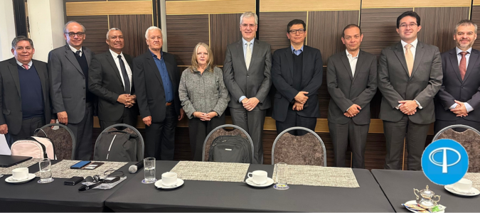 Imagen principal de la noticia Fructífera visita de representantes de IASB a Colombia