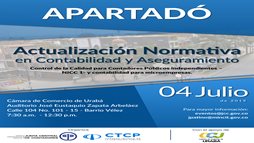 evento Actualización Normativa en Contabilidad y Aseguramiento - cerrado