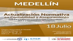 evento Actualización Normativa en Contabilidad y Aseguramiento - cerrado