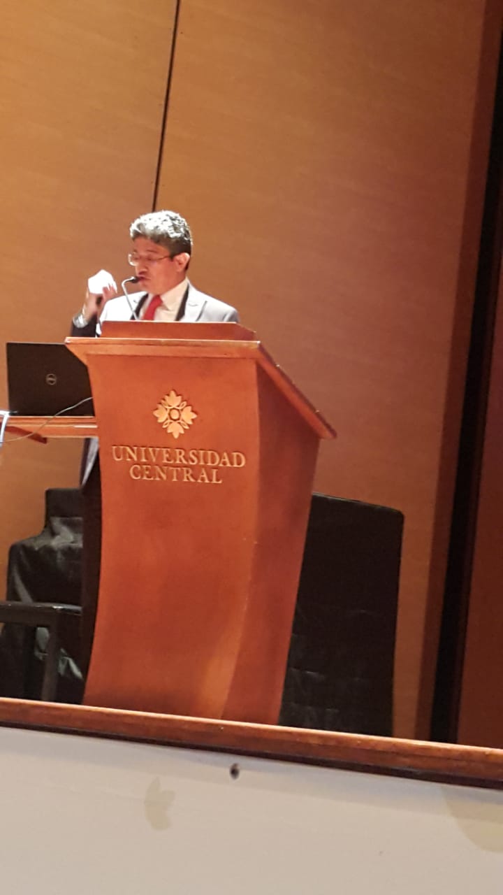 Noticia Presidente del CTCP, conferencista destacado en el Encuentro de Emprendimiento y Competitividad organizado por la Universidad Central